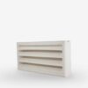 celosias bricodepot Blanca Rejilla Ventilación Pequeña