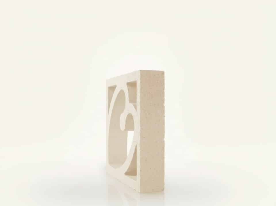 Celosía Corazón 25x25x5,5 cm