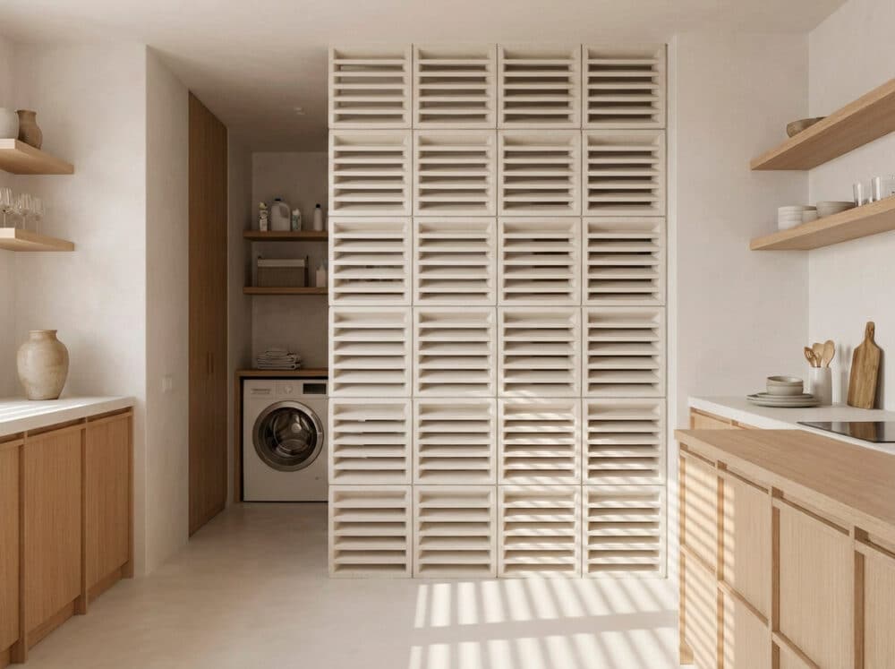 Celosía Persiana Grande 40x40x7,5 cm