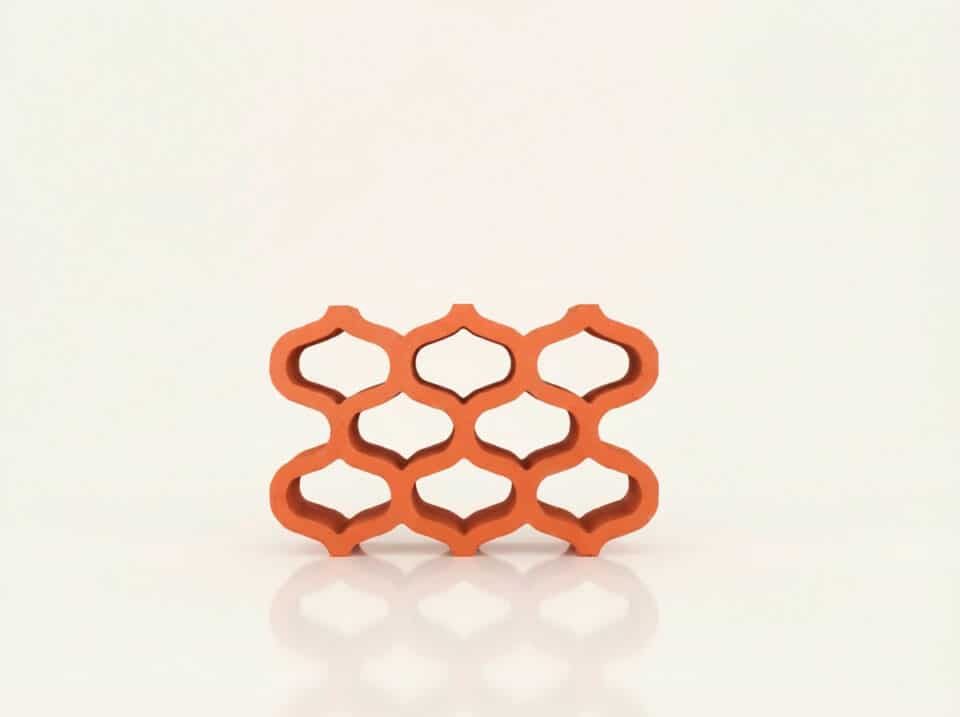 Celosía Árabe 28,5x18x7 cm