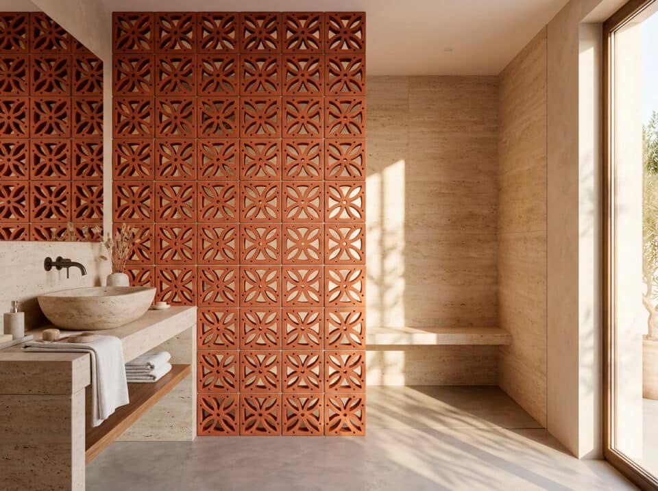 Celosía Flor 20x20x7 cm