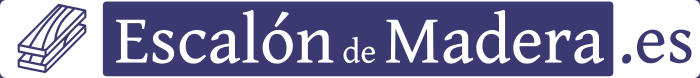 Logotipo Escalón de Madera . es para fondo blanco