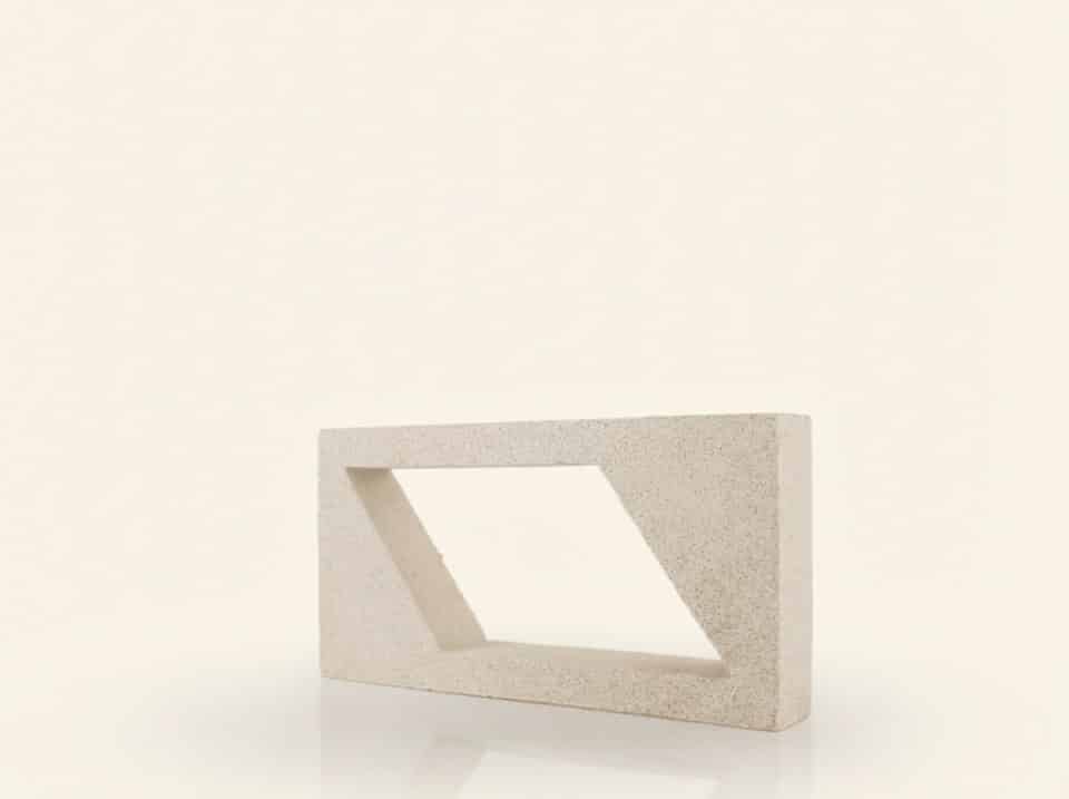 Celosía Bermudas 20x40x6 cm