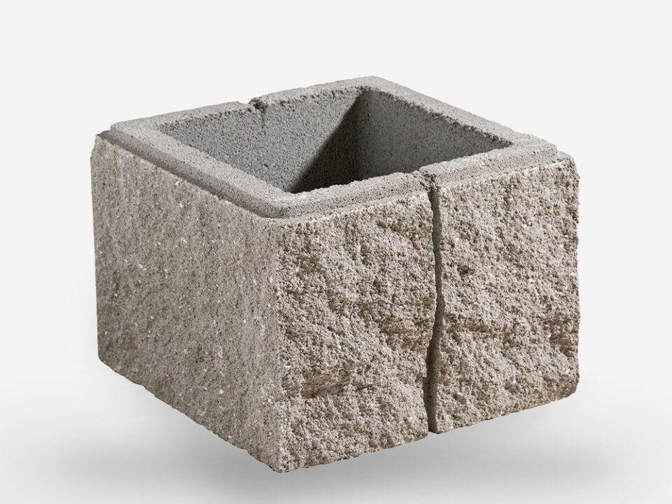 Pilastra Irán Gris 20x27x27-20 cm