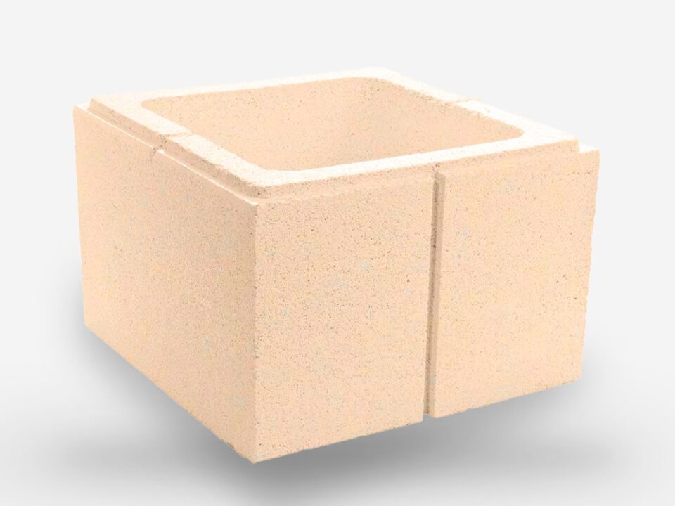 Pilastra Volcán Arena 20x30x30-23 cm