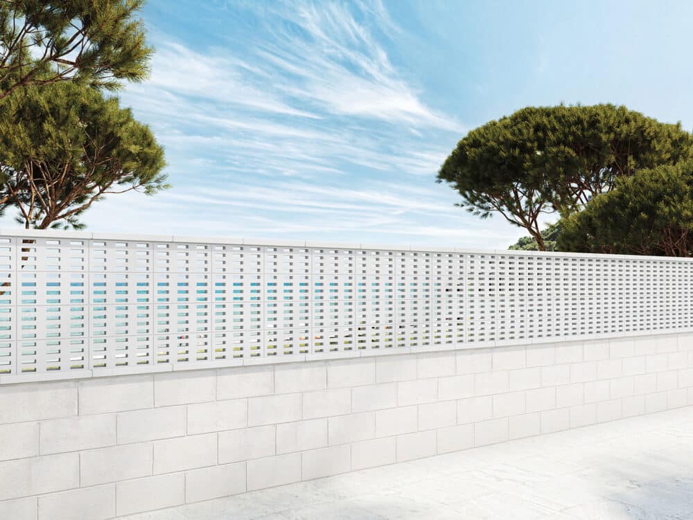 Celosía Nerea 20x40x6 cm