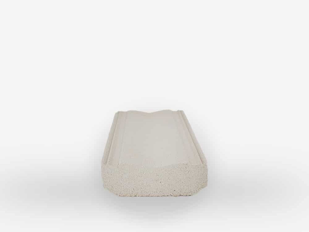 Albardillas con goterón 4 Cubremuros CM22/7 Blanco 50x22x7 cm