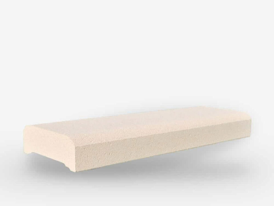 Cubremuros CM18 Blanco 50x18x6 cm