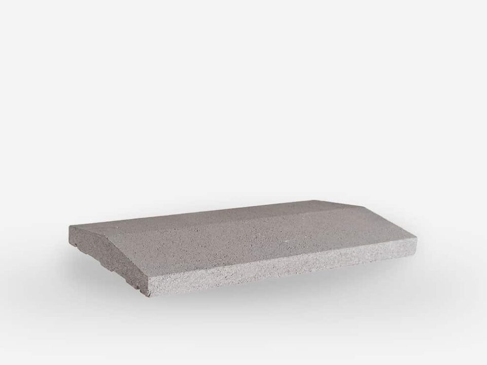 Cubremuros Delta Gris 50x22x5 cm