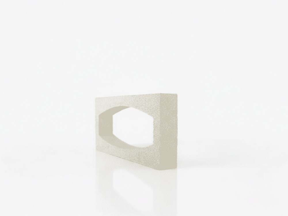 Celosía Oval 20x40x6 cm