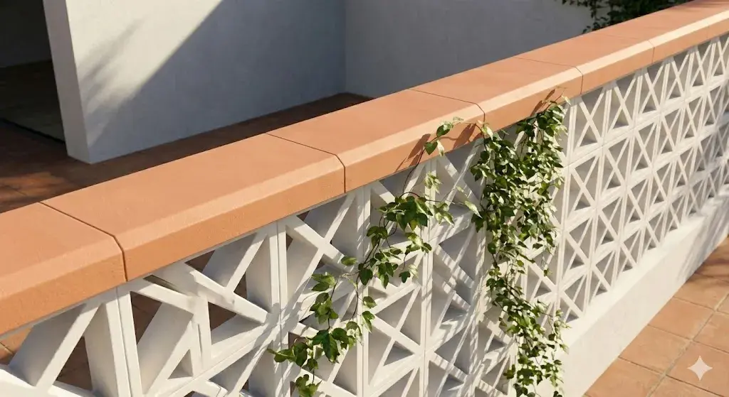 Albardillas Salmón y Crema: Cuándo usar colores cálidos en la fachada