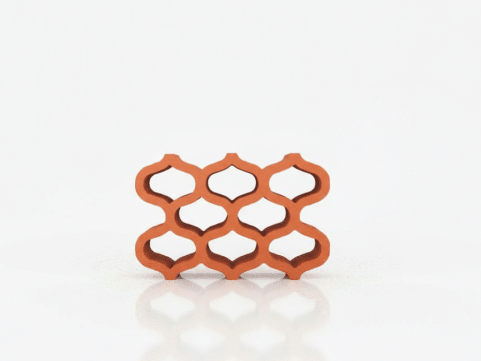 Celosía Árabe 28,5x18x7 cm