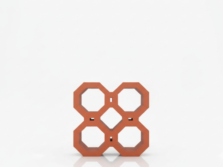Celosía Polar 20x20x7 cm
