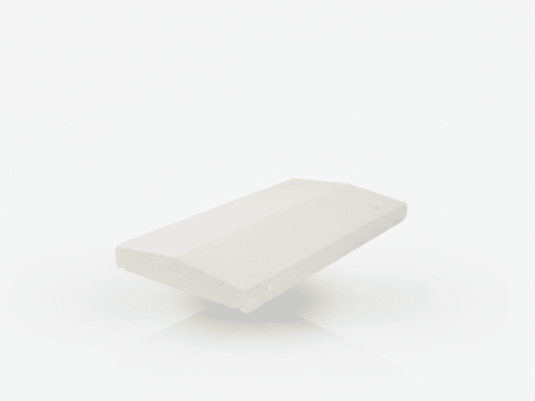 Cubremuros 2 aguas Levantina Blanco 50x16x5 cm