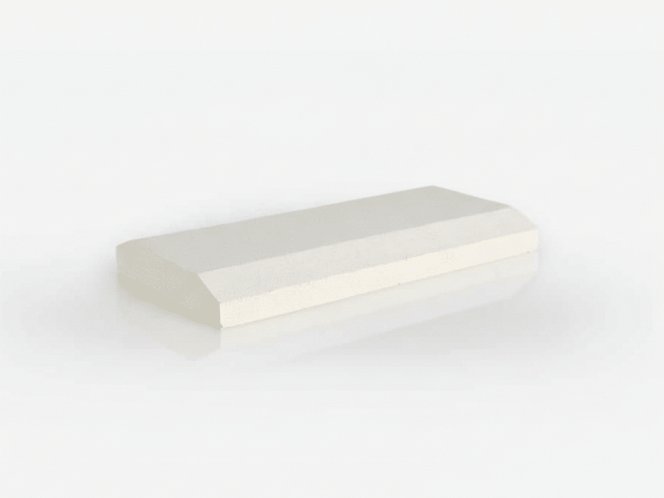 Cubremuros Coria Blanco 50x27x5 cm