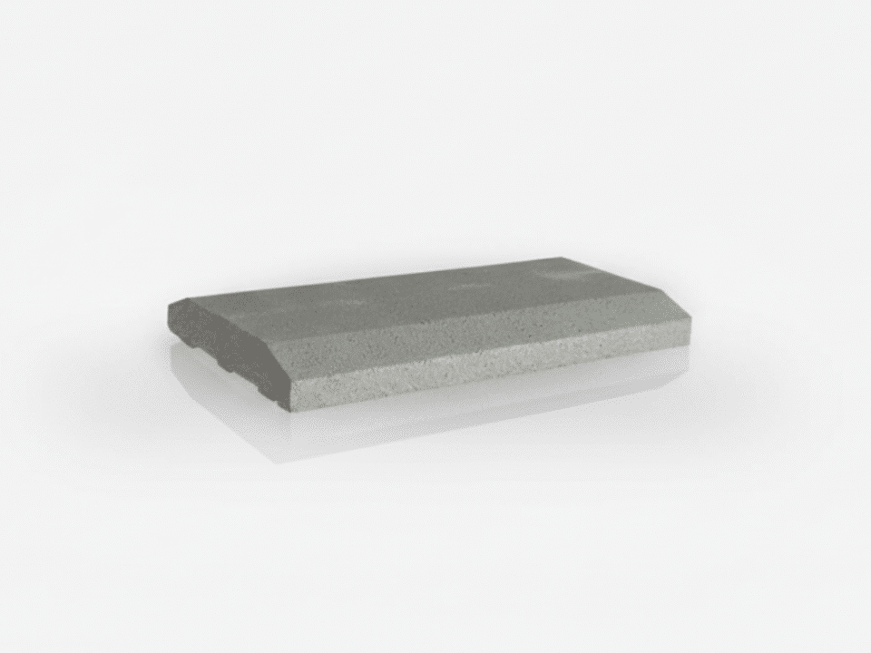 Cubremuros Coria Gris 50x16x5 cm
