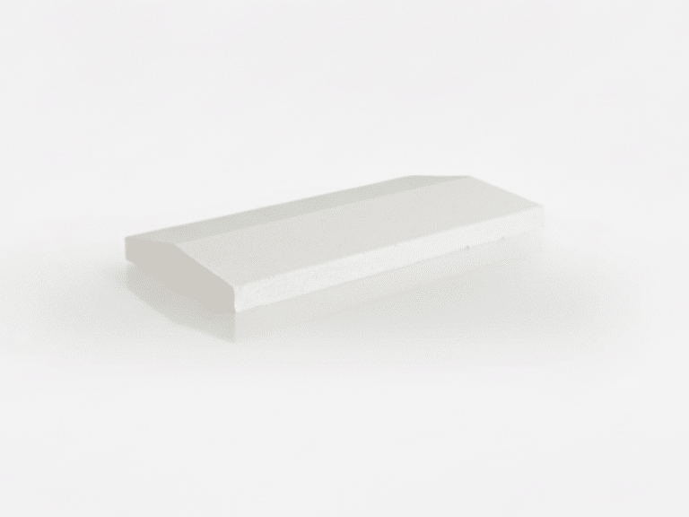 Cubremuros Delta Blanco 50x16x5 cm