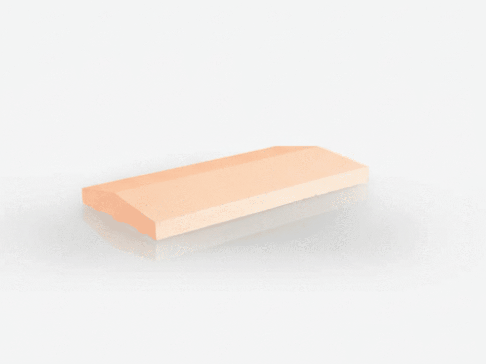 Cubremuros Delta Salmón 50x27x5 cm