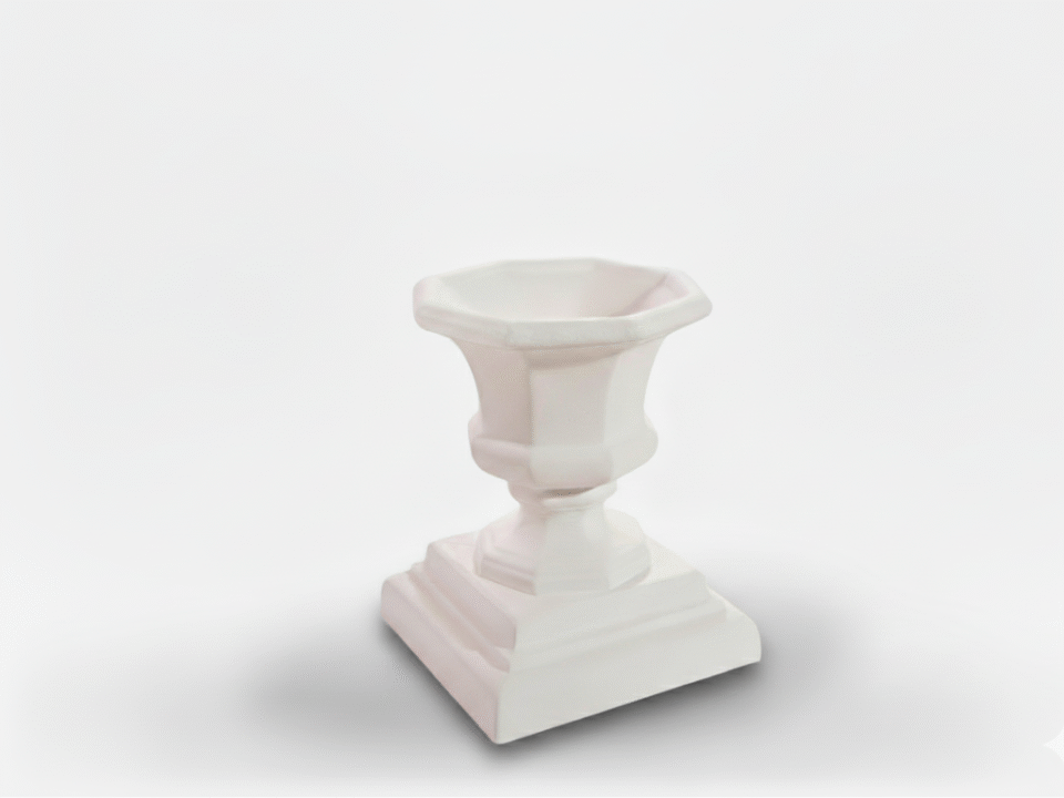 Remate clásico Tarancón Blanco 30x30x40 cm