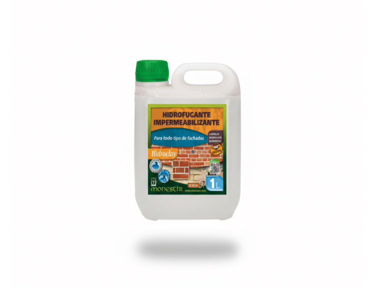 Botella de Hidroclay hidrofugante impermeabilizante