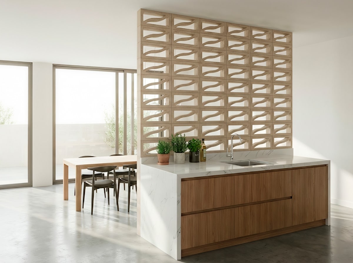 Celosia blanca de interior duna