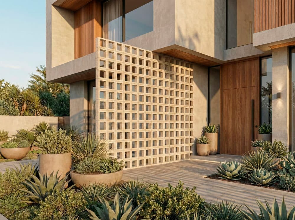 Celosía Marco C260 25x25x8 cm