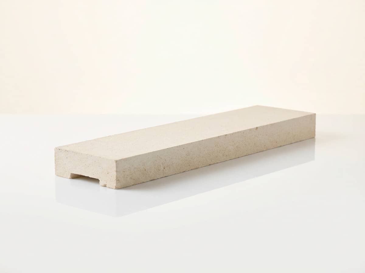 Pasamanos de hormigón RLA rectangular de color claro