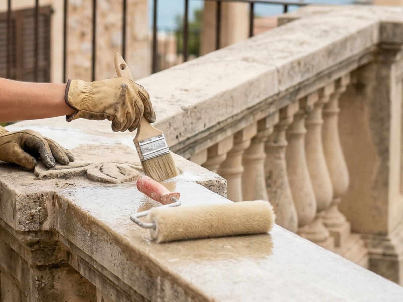 reparar balaustrada danos estructura