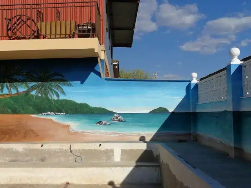 albardilla en muro artistico 1