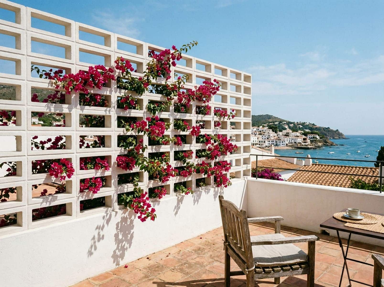 celosia hormigon organica cerramiento exterior moderno